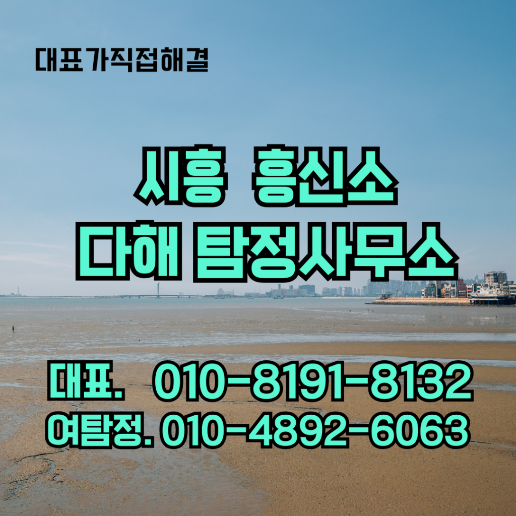 시흥흥신소